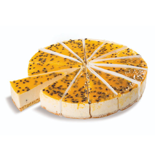 10" PASSIONFRUIT CHEESECAKE 14pce